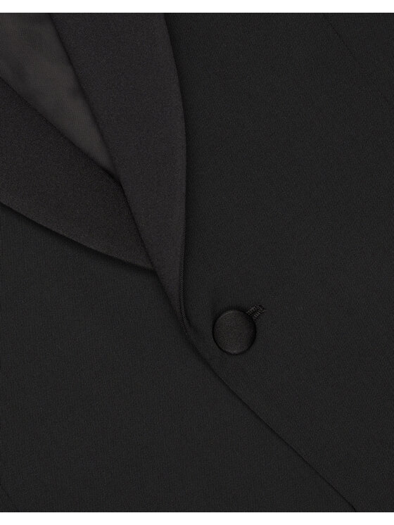 Borgio Borgio Marynarka pellizzano Czarny Slim Fit