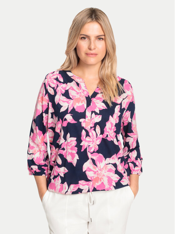 Olsen Blúzka 11105041 Tmavomodrá Regular Fit