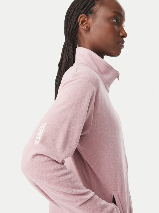 adidas adidas Jaka Polar Terrex Multi Essentials Full Zip Fleece Jacket KY9857 Gaiši rozā Regular Fit