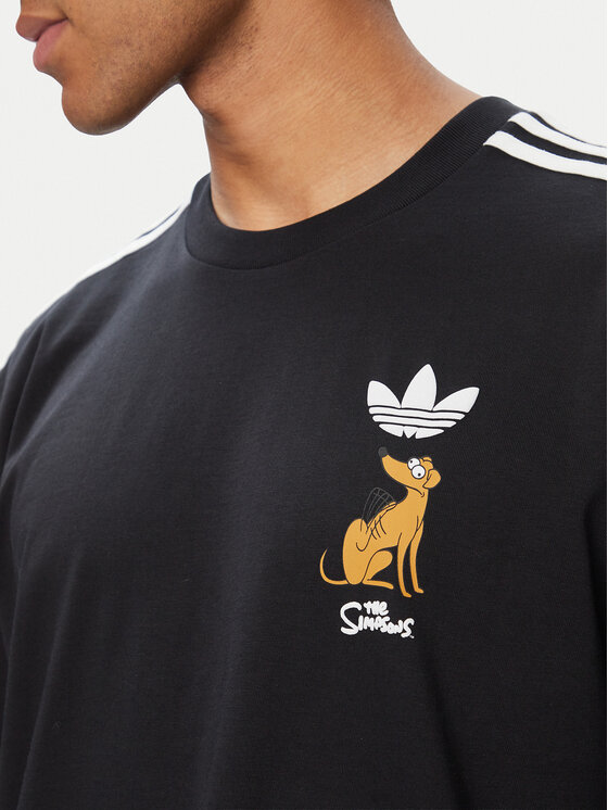 adidas adidas T-shirt Little Santas Helper Graphic LG5061 Nero Regular Fit