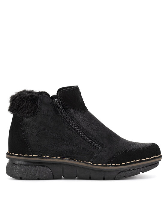 Rieker Rieker Botine 73352-00 Negru