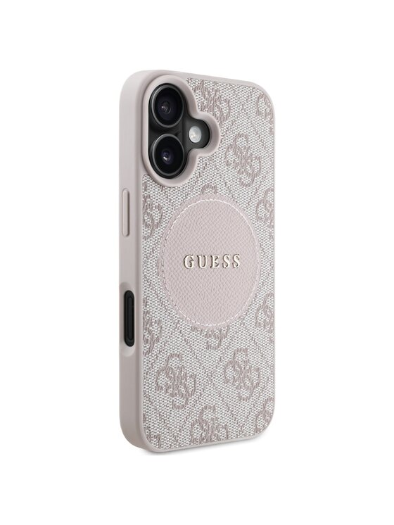 Guess Guess Etui na telefon Apple iPhone 16 Różowy