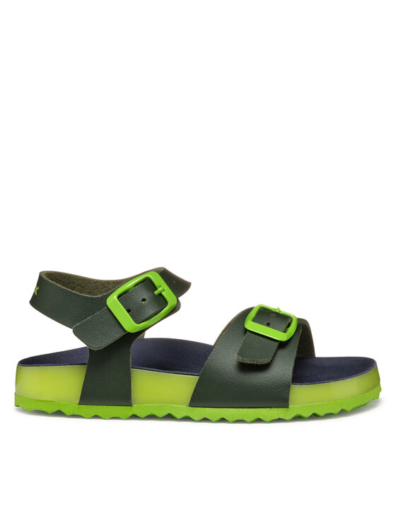 Geox Sandále J Ghita J558LC 0003W C3X2K D Kaki