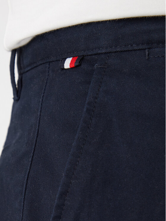 Tommy Hilfiger Tommy Hilfiger Chino kalhoty Core Denton MW0MW41993 Tmavomodrá Regular Fit