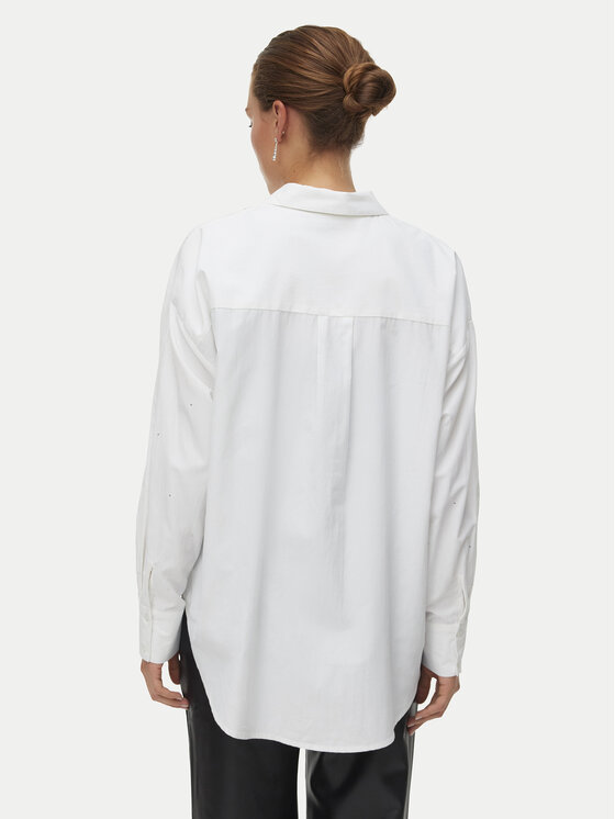 Vero Moda Vero Moda Ing Fanni 10337791 Fehér Oversize