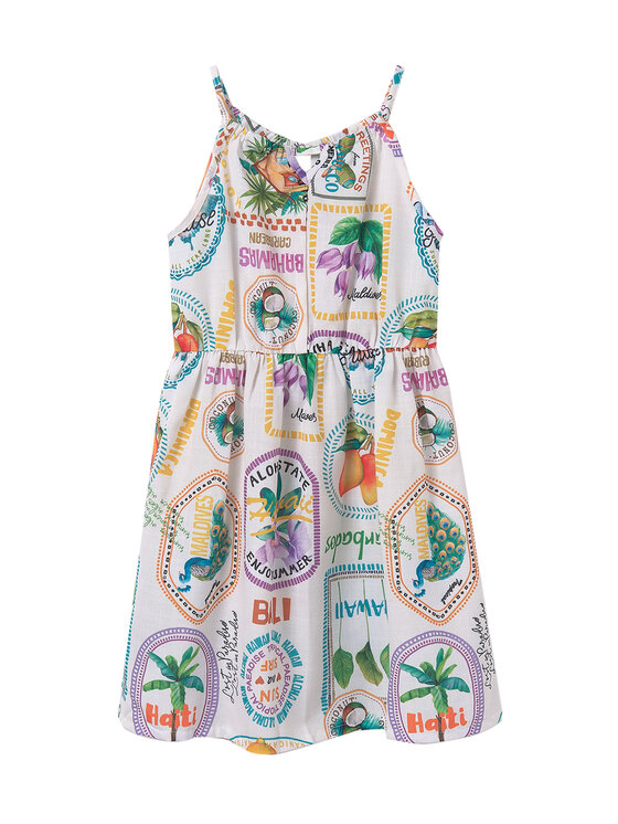 Mayoral Vestito estivo 6986 Multicolore Regular Fit, taglia : 18Y
