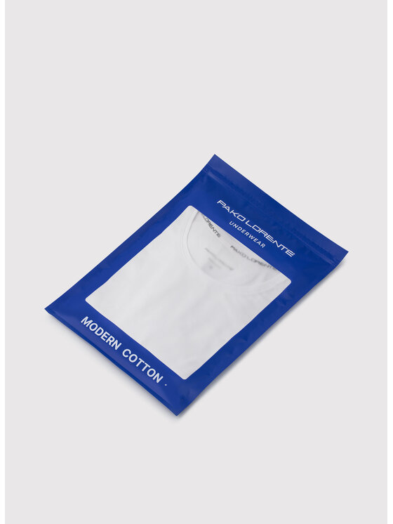 Pako Lorente Pako Lorente Komplet 2 longsleeve U000B-TL-001 Biały Slim Fit