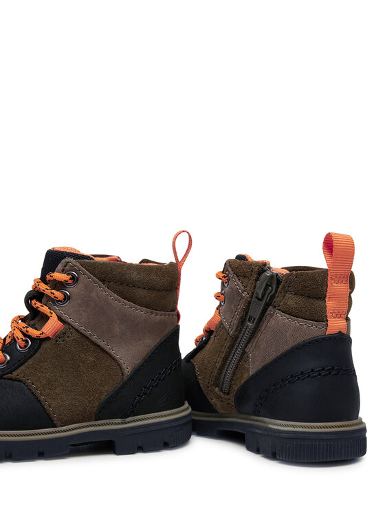 Clarks Clarks Puszābaki Lorcam Hike T 26178391 Haki