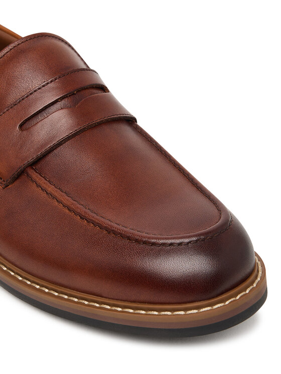 Clarks Clarks Półbuty Aldwin 2 Step 26320111 Brązowy