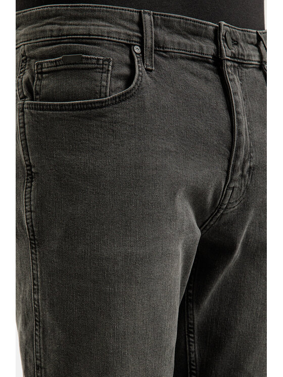 Cross Jeans Cross Jeans Jeansy C 132-143 Czarny Straight Leg