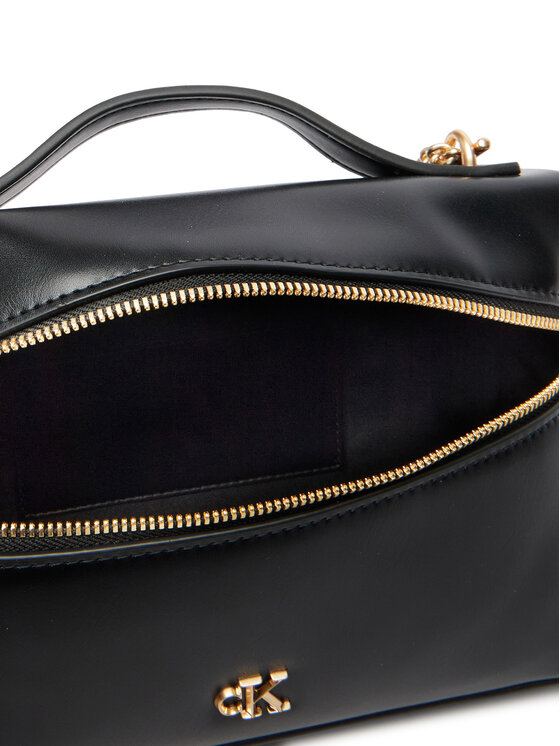 Calvin Klein Calvin Klein Дамска чанта Ck Beauty Case On Chain LV04F1134G Черен