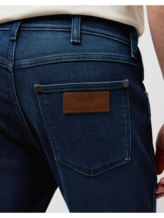 Wrangler Wrangler Jeansy LARSTON Niebieski Slim Fit