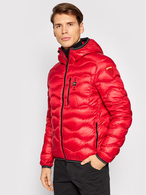Blauer Blauer Pūkinė striukė Maurice 21WBLUC03080 004719 Raudona Regular Fit