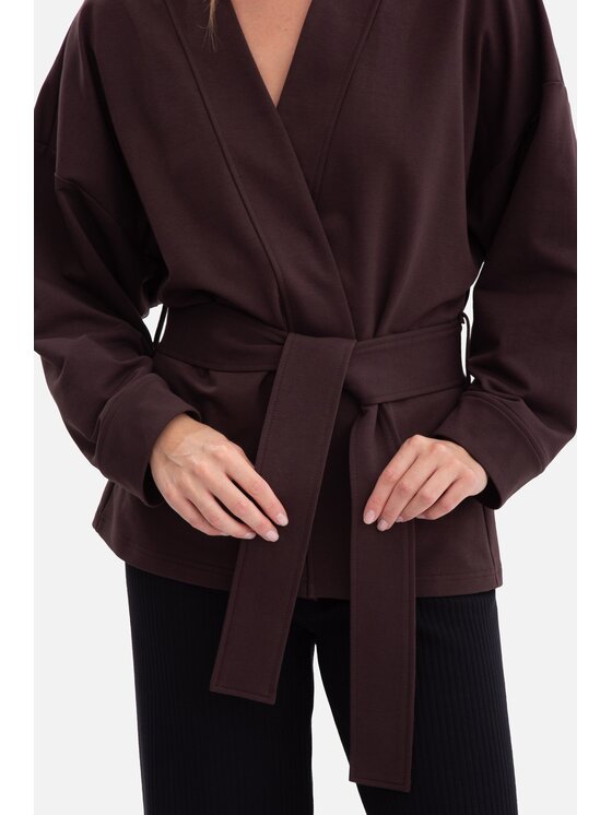 BeWear BeWear Narzutka b297 Brązowy Baggy Fit