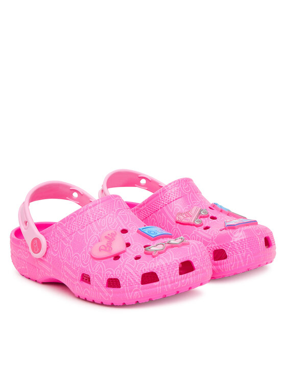 Crocs Crocs Παντόφλες  Barbie Classic Clog 211406 Ροζ