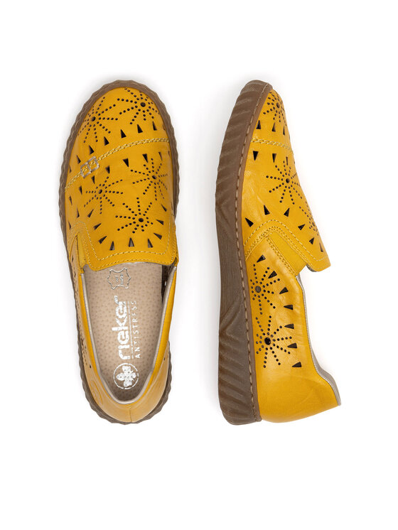 Rieker Rieker Halbschuhe N0967-68 Gelb