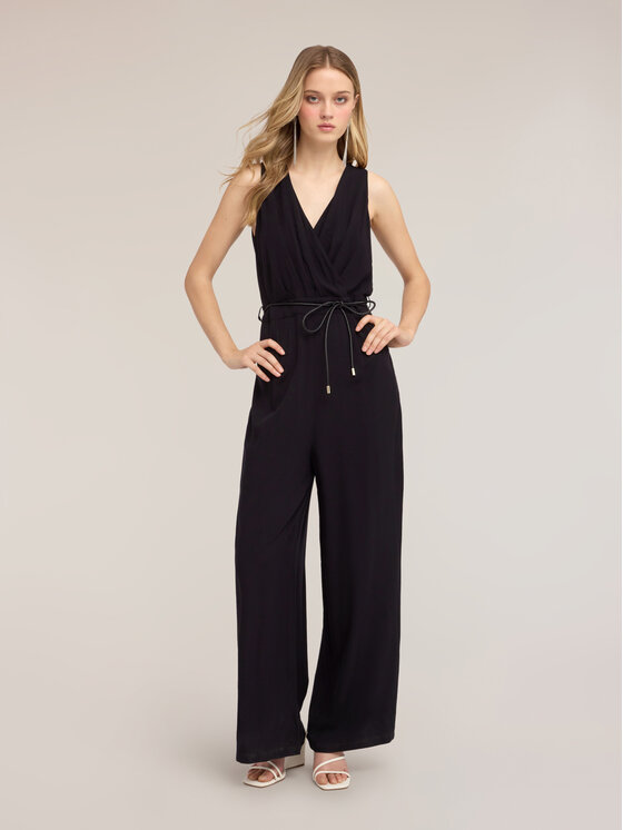 Motivi Motivi Sukienka wieczorowa 700QQ003608N033 Czarny Regular Fit