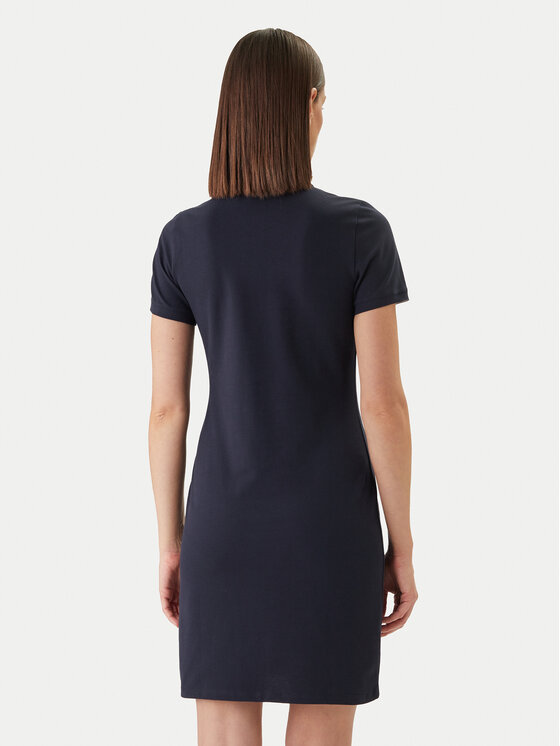 Gant Gant Sukienka codzienna 4201468 Granatowy Slim Fit