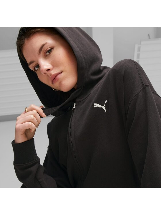 Puma Puma Bluza 676003 Czarny Regular Fit
