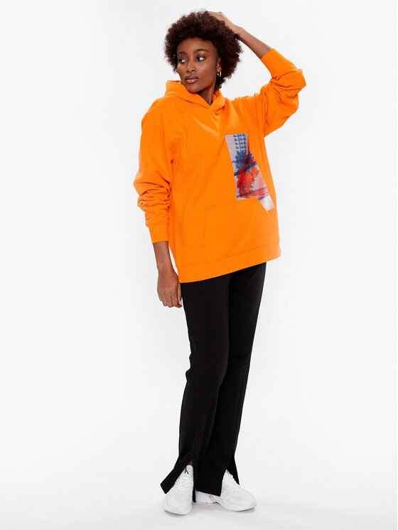 Calvin Klein Jeans Calvin Klein Jeans Sweatshirt J20J221153 Orange Oversize