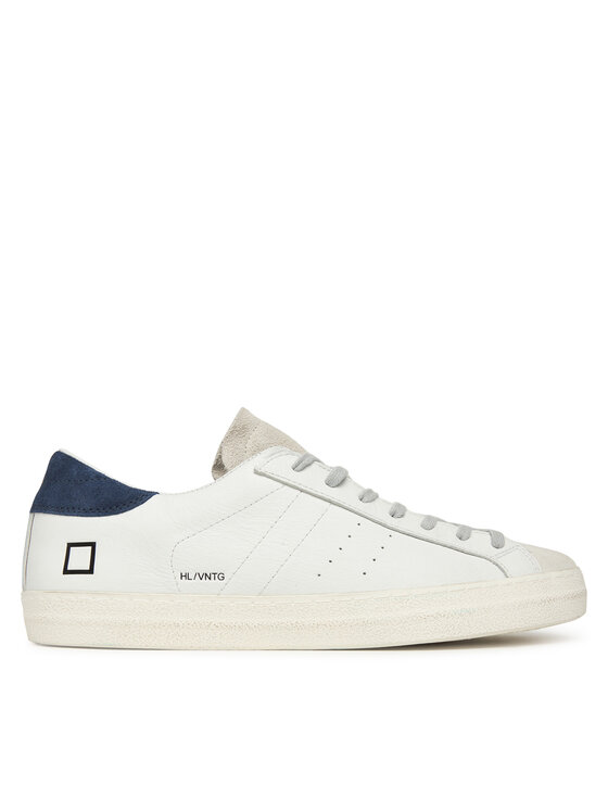 D.A.T.E. D.A.T.E. Sneakers Hill Low Vintage Calf M431-HL-VC Bianco