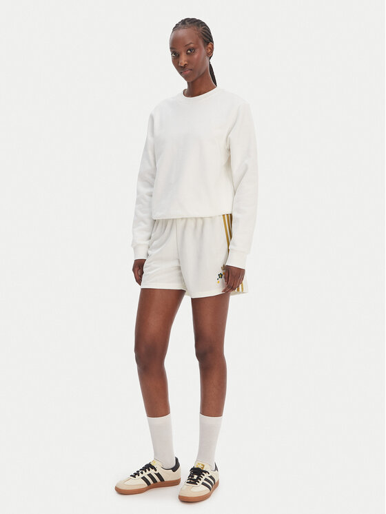 adidas adidas Спортни шорти Liberty London Firebird KE3663 Бял Loose Fit