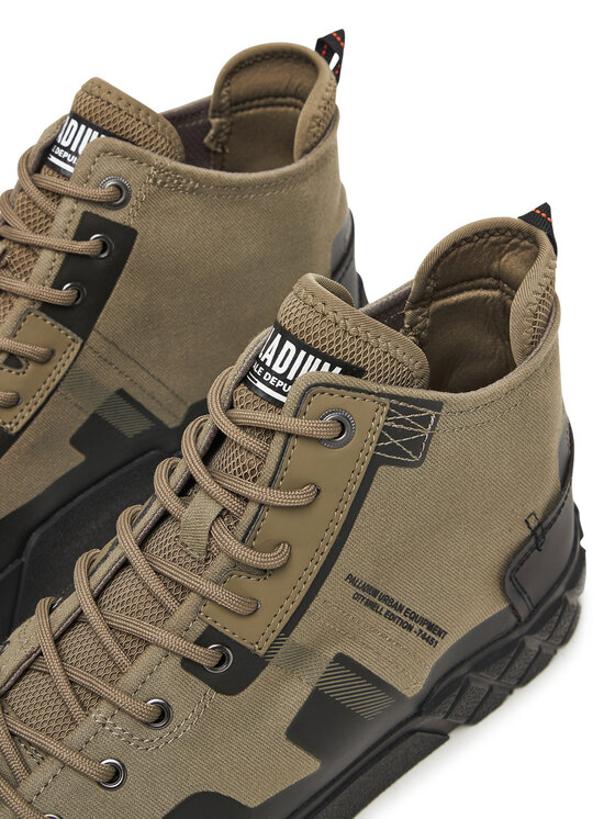 Palladium Palladium Sneakersy Ace City Shell Chuk2 74451-308-M Zielony