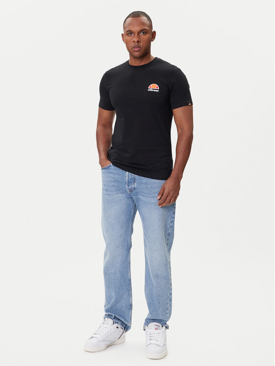 Ellesse Ellesse T-Shirt Canaletto SHS04548 Czarny Regular Fit