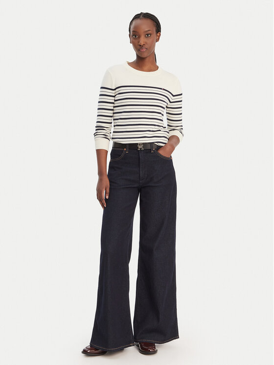 Tommy Hilfiger Tommy Hilfiger Džemper WW0WW44984 Bež Regular Fit