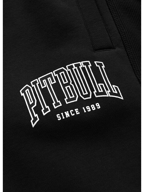 PITBULL PITBULL Szorty sportowe BADGER Czarny Regular Fit