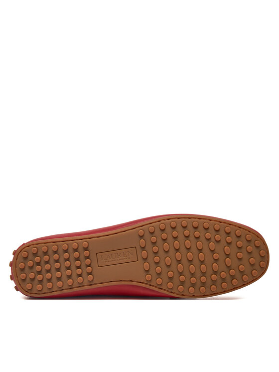 LAUREN RALPH LAUREN LAUREN RALPH LAUREN Mokasyny Barnsbury 802852847021 Czerwony