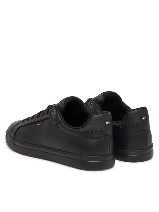 Tommy Hilfiger Tommy Hilfiger Tenisice Lightweight Pinperf Lth Sneaker FM0FM05981 Crna