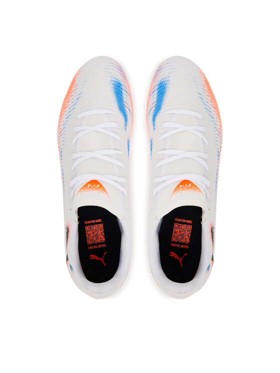 Puma Puma Čevlji za nagomet Future 8 Play Fg/Ag 108602 01 Bela