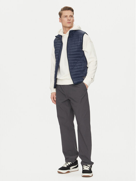 Quiksilver Quiksilver Елек Scalysleeveless Jckt EQYJK04009 Тъмносин Regular Fit