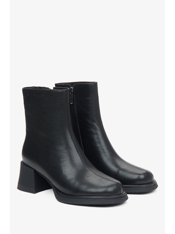 Estro Estro Μποτάκια ER00115876 Μαύρο