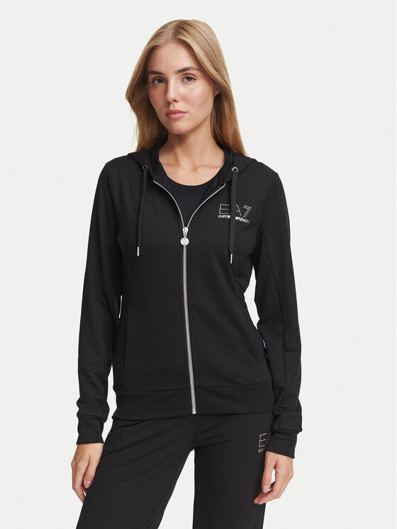 EA7 Emporio Armani EA7 Emporio Armani Спортивний костюм 8NTV51 TJ9RZ MC026 Чорний Regular Fit