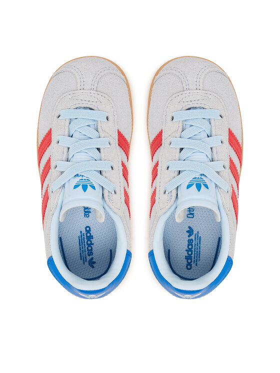 adidas adidas Sneakers Gazelle Comfort Closure Elastic Laces KI4037 Albastru deschis
