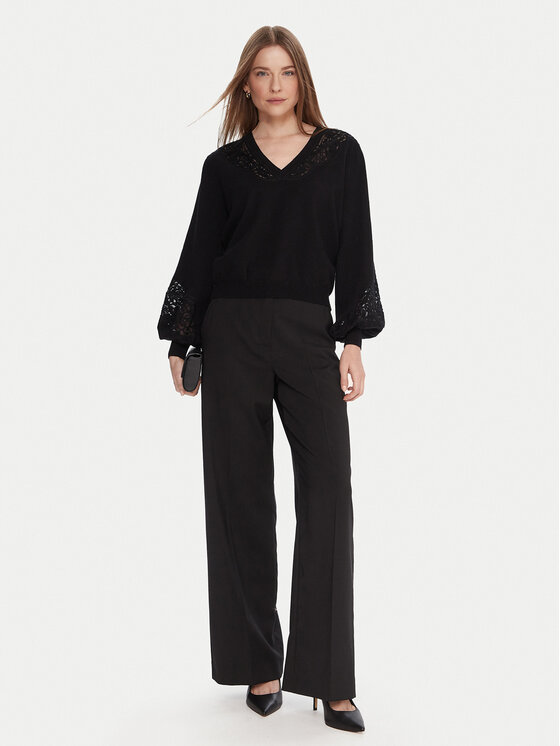 TWINSET TWINSET Sveter 252TT3440 Čierna Regular Fit