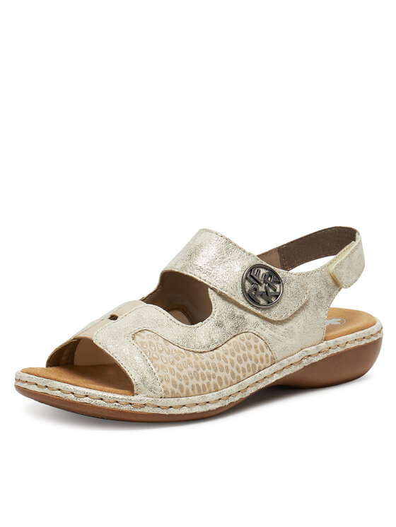 Rieker Rieker Sandalen 65989-90 Beige