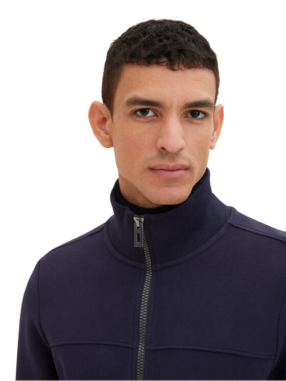 Tom Tailor Tom Tailor Majica dugih rukava 1037049 Tamnoplava Regular Fit