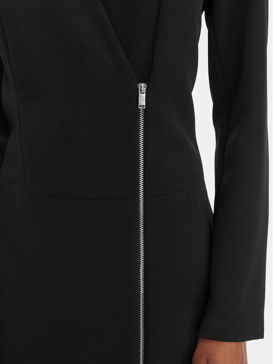 DKNY DKNY Abito da cocktail DD5N2P53 Nero Regular Fit