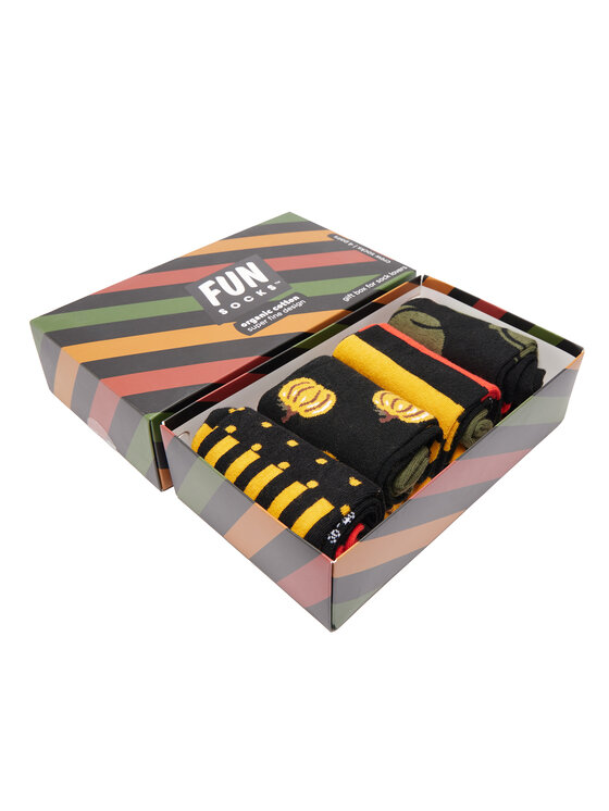 Fun Socks Fun Socks Calzini lunghi FS-FU71107 Nero