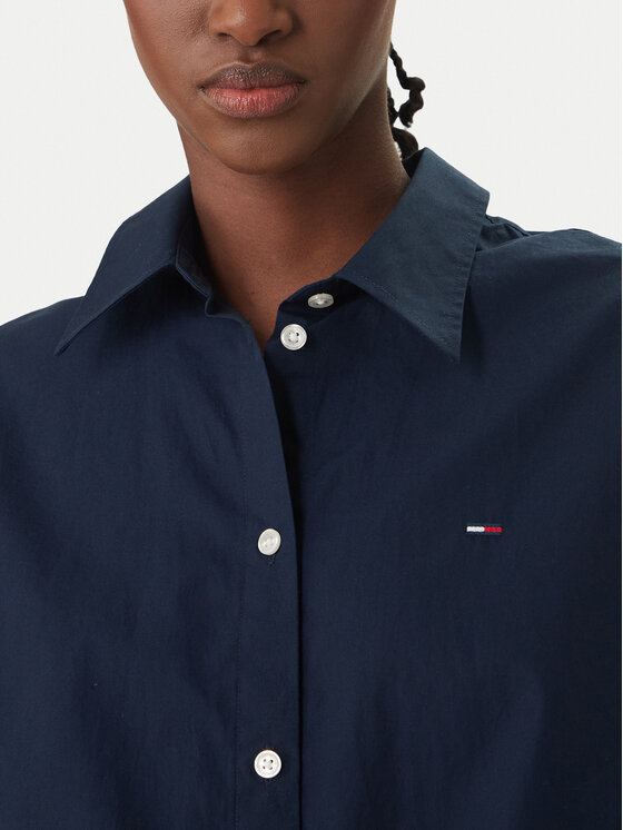 Tommy Jeans Tommy Jeans Koszula DW0DW22212 Granatowy Regular Fit