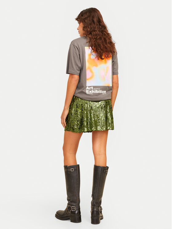 JJXX JJXX Minigonna Tara 12265330 Verde Regular Fit