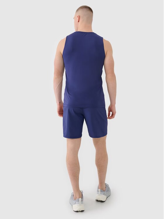 4F 4F Pantaloncini sportivi 4FWSS25TFSHM0912-30S Blu Regular Fit
