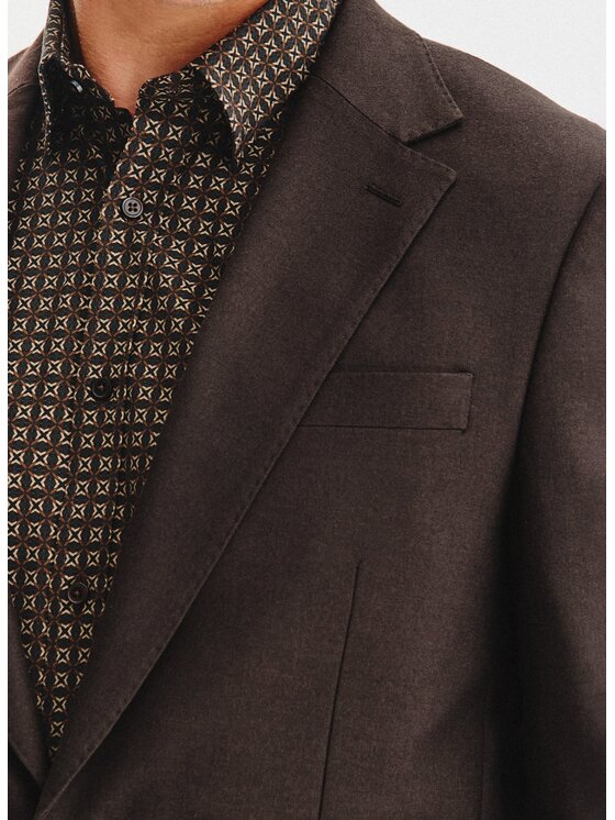 Pako Lorente Pako Lorente Marynarka P25WF-3X-028 Brązowy Slim Fit