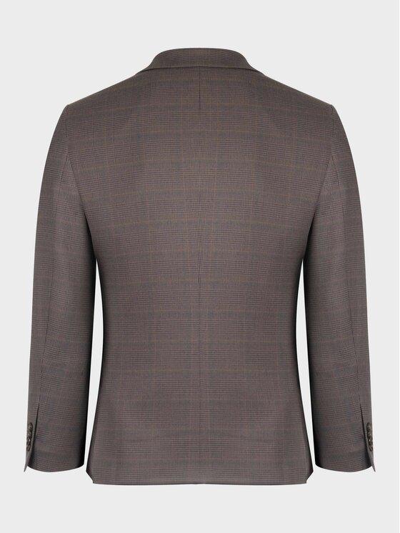 Evenemen Evenemen Garnitur JOCKER Brązowy Slim Fit