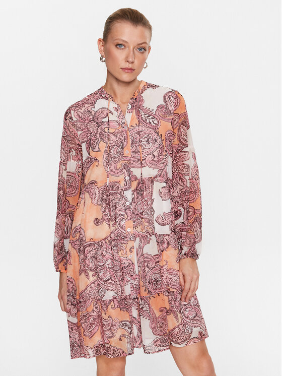 Marc Aurel Marc Aurel Сукня-сорочка 6823 1011 24623 Кольоровий Relaxed Fit