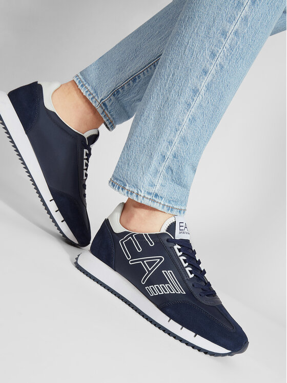 EA7 Emporio Armani EA7 Emporio Armani Sneakersy X8X101 XK257 N527 Granatowy