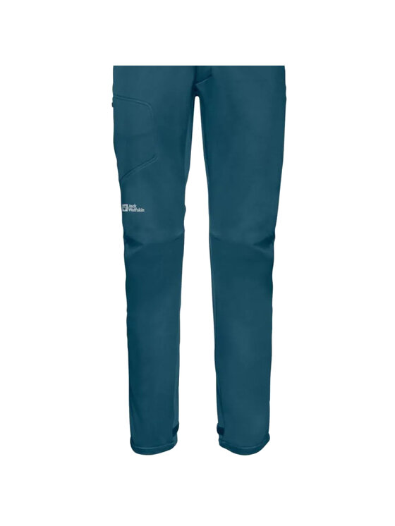 Jack Wolfskin Jack Wolfskin Spodnie dresowe Morobbia Pants M Niebieski Regular Fit
